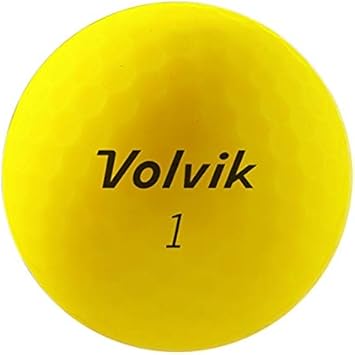 Amazon Volvik ボルビック ゴルフボール Xt Amt Volvik Vivid Xt Amt イエロー 1スリーブ3個 イエロー Volvik ボルビック ゴルフボール
