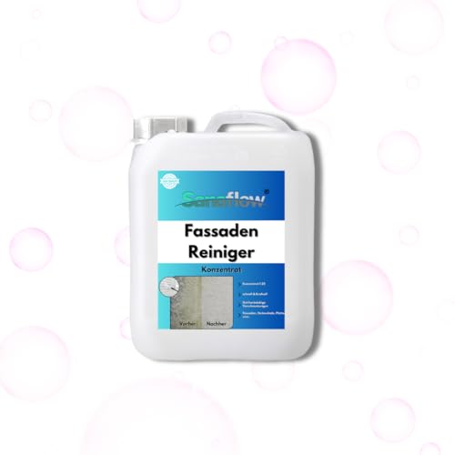 5L Fassadenreiniger für alle Arten von Hausfassaden – für ein...