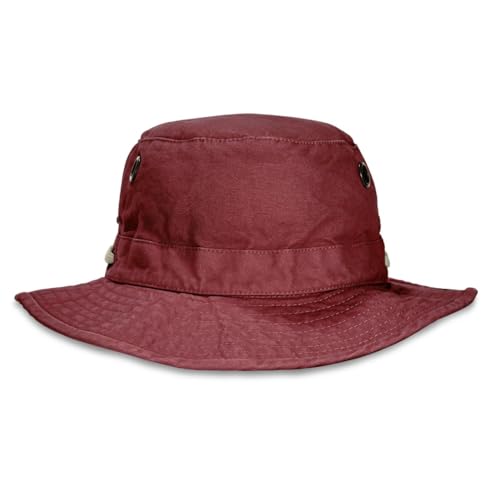 Tilley T3 Wanderer Hat Burgundy 7 3/4