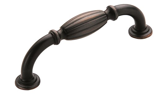 Amerock | Cabinet Pull | Oil Rubbed Bronze | 3-3/4 inch (96 mm) Center to Center | Blythe | 1 Pack | Drawer Pull | Drawer Handle | Cabinet Hardware
