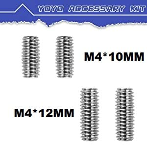 MAGICYOYO JoJo Kugellager-Set – 2 goldene 10 Kugellager + 2 Responsive Kugellager + 2 Kurze Achsen + 2 Lange Achsen + Jo jo Lagerentferner + Yoyo Achse Werkzeug + 8 Responsive Silikonpads