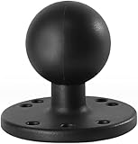 Base solide pour les appareils, fixez facilement les bras de montage ou les supports d'appareils au support de tableau de bord AMPS intégré robuste de 38 mm.