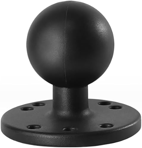 Base à billes ronde 3,8 cm pour bras double douille RAM et Tackform