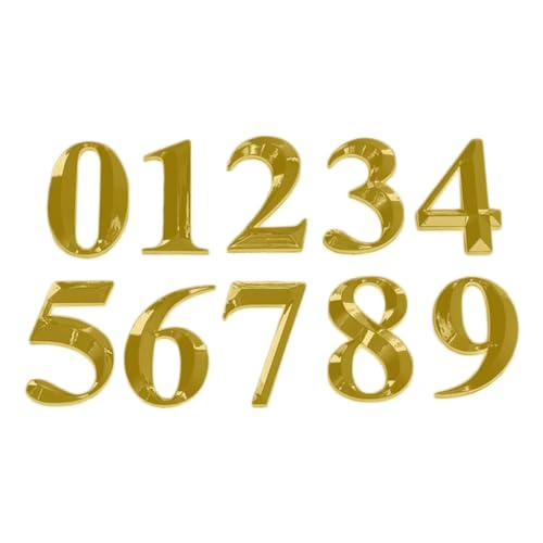 NAMOARLY 10Zbg 5cm _ԒnŔ S[h \D ԍphATC p tȒP ze Z̔ԍ\