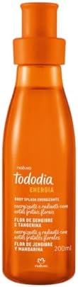 Body Splash TodoDia Flor de Gengibre e Tangerina 200ml