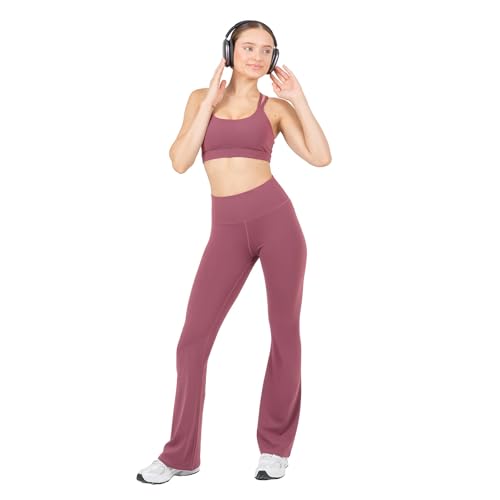 Image of YITTY Active Women's Ultraluxe Strappy Medium Impact Bra, Athleisure, 4-Way-Stretch