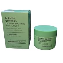 Blemish Control Oil-Free Soothing Moisturizer, Cooling Gel with Hyaluronic Acid, Aloe Vera & Cucumber, 1.7 oz