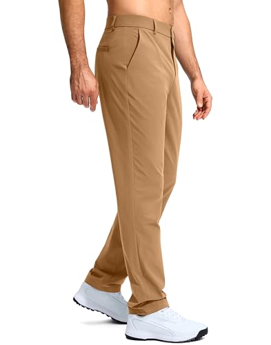 Image of G Gradual Mens Golf Pants Stretch Dress Casual Pants 30 inch /32 inch /34 inch Lightweight Work Travel Slacks for Men with 4 Pockets
