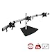 SIIG Premium Aluminum Triple Monitor Stand - Adjustable Height 3 Monitors 13