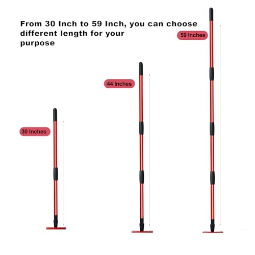 image for FunCee Spin Mop Replacement Handle - 4 Section Mop or Broom Handle/Sti