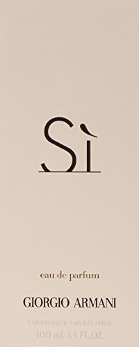 Giorgio Armani Si Eau De Parfums Spray For Women, 3.4 Ounce #TOP1