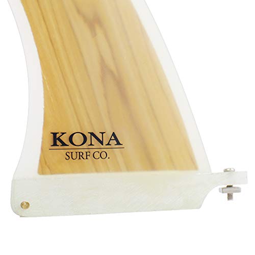 image for KONA SURF CO. Classic Single Center Fin for Longboard, Surfboard and P