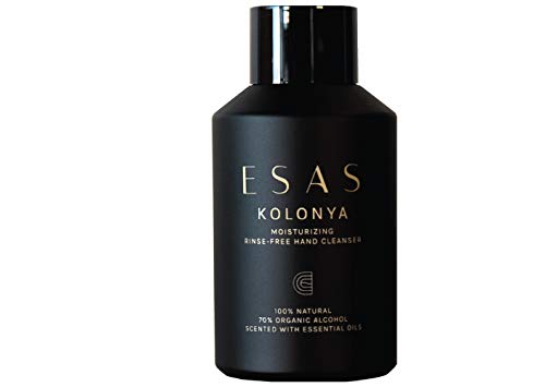 Kolonya Organic Moisturizing Rinse-Free Hand Cleanser - Unscented (120ML) Serum Pump & Splash