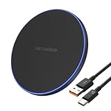 Ricarica wireless veloce da 35W: il caricabatterie wireless da 35W offre velocità di ricarica rapide ed efficienti per una varietà di dispositivi, tra cui i telefoni più recenti, Galaxy, Goog Pixl e altri dispositivi compatibili con Qi. Perfetto per la ricarica rapida senza fili.