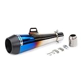 Photo Gallery lpoxd tubo scarico moto 51mm silenziatore per escape moto pot slip on per scooter motocross moto da cross 300cc 600cc 1000cc(type d) Photo Gallery lpoxd tubo scarico moto 51mm silenziatore per escape moto pot slip on per scooter motocross moto da cross 300cc 600cc 1000cc(type d)