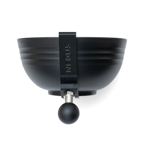 NEXUS Snack Bowl con Montaje Bola de 1 pulg. Negro miniatura 4