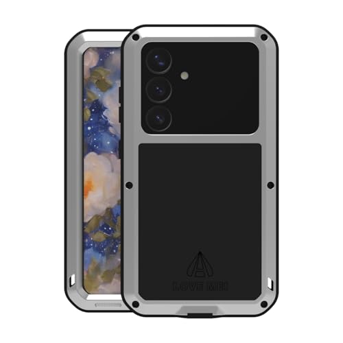 Coque intégrale Samsung S25 avec protection écran verre trempé et métal hybride