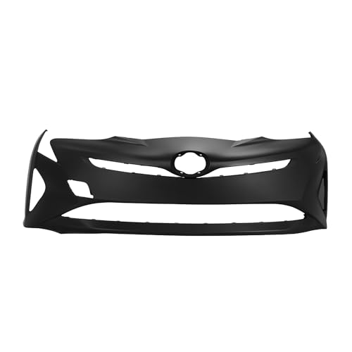 Image of FitParts Compatible with Toyota Prius 2016-2018 Front Bumper Cover | CAPA Certified, Primed, Without Parking Sensor Holes, Ready to Paint, OEM 5211947961, TO1000418