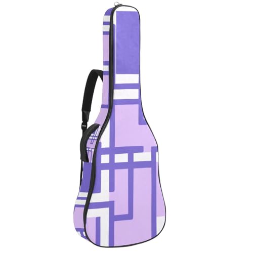 Housse guitare acoustique contre les chocs et la pluie multicolore