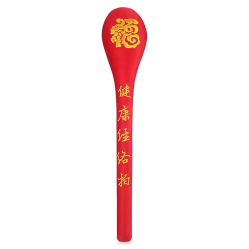 Generic Martillo de Masaje Manual para Cuerpo Mango Largo, Bat de Masaje Corporal para Relajación y Circulación Sanguínea, Herramienta Práctica para Puntos de Acupuntura, Uso en Hogar