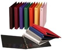 Assorted Colorsビューバインダー、1インチ容量、8.5 X 11、12ケース