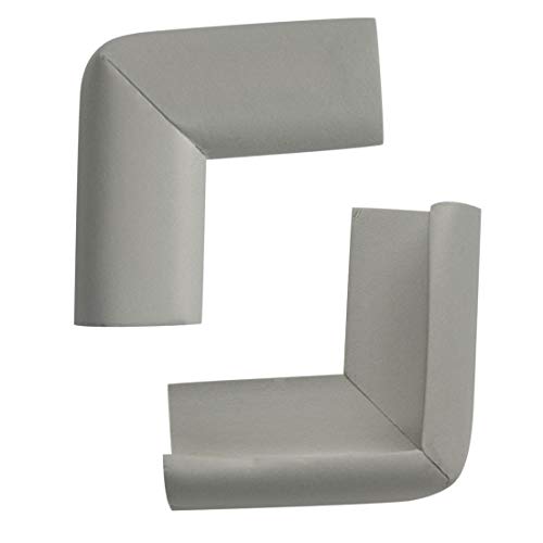 Image of uxcell 2pcs Foam Furniture Desks Edge Cover Pads Protectors Corner Cushions Bumpers Guards Gray