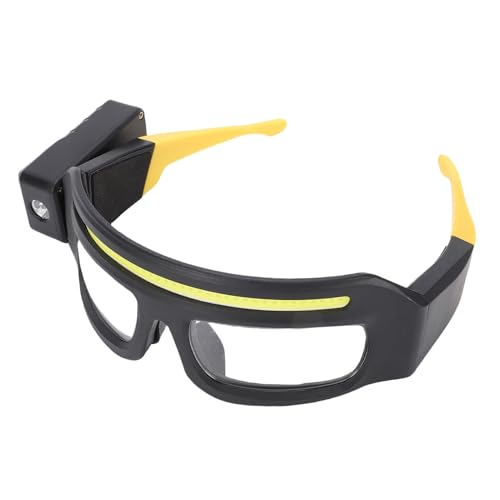 Linterna frontal para gafas PUSOKEI con luz LED COB de 1000 lúmenes y carga por USB 5