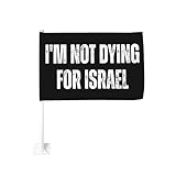 I'M Not Dying For Israel Flag Make Iran Great Again Flag For Car Windows Flags