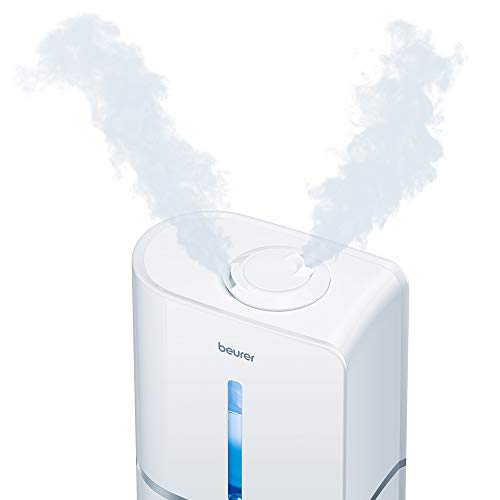 Beurer LB 45 luchtbevochtiger met ultrasone verneveling voor het bevochtigen van de lucht in ruimtes, met aromafunctie, voor ruimtes tot 30 m², stille werking - Afbeelding 5