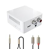 Revive Your Old Sound System: Turn your non-Bluetooth audio setup—such as a home stereo or wired sound system—into a simple wireless listening space. With Bluetooth 5.3 technology, enjoy a stable connection and smooth music streaming from your phone ...