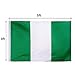 DANF Nigeria Flag 3x5 Ft Thick Polyester, Fade Resistant, Brass Grommets, Canvas Header Nigerian National Flags with 3 X 5 Feet