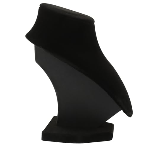 Beaupretty Exhibición De Collares De Joyería Negro Organizador De Busto Para Mostrar Tiendas o Casa Base Ancha Para Estabilidad