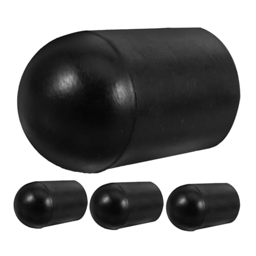 Wakauto Double Bass Endpin Pad Set 4pcs Non-slip Caps for Bass End Pin Rubber Tip Endpin