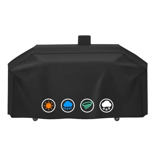 RunTo Premium Heavy-Duty Series Pit Boss Memphis Ultimate Grill Cover and Smoke Hollow PS9900 DG1100S 4in1 Combo Grill Cover GC7000 Gas-/Holzkohlegrill