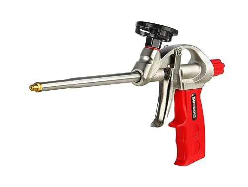 Diggers Tools ® Schaumpistole, Dosierpistole, Bauschaumpistole [ Industriequalität ] ergonomischer Griff | für Bauschaum Dosen, Brunnenschaum, Montageschaum, PU Schaum, Pistolenschaum usw.
