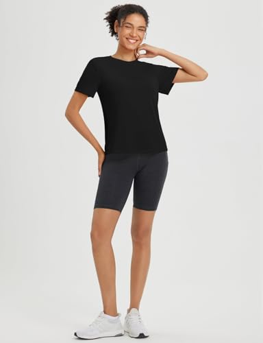 baleaf Womens Workout Tops Short Sleeve Loose Fit Yoga Athletic Shirts Lightweight Moisture Wicking Running Top 7