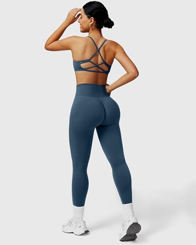 Image of MOOSLOVER Seamless Butt Lifting Workout Leggings for Women High Waist Yoga Pants Compression Contour Tights