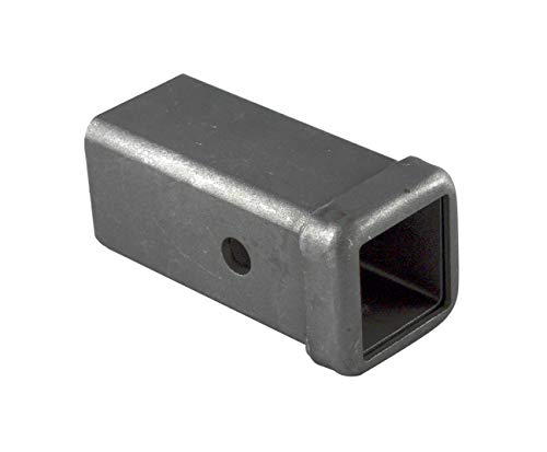 Image of TOPTOW 64453 Trailer Hitch Receiver Tube 2-inch X 6-inch Length Combo Bar, Weld on Raw Steel