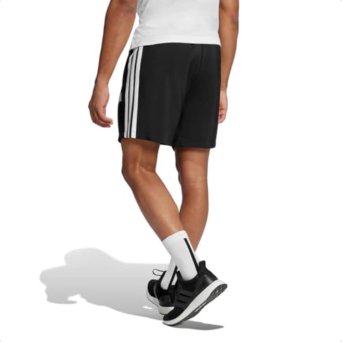 adidas Herren Essential Three Stripes Chelsea Short, Black/White, M