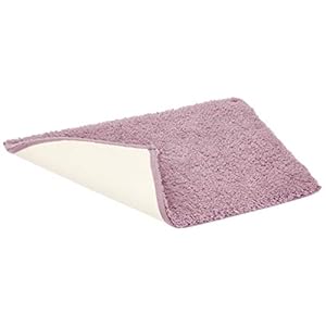 Amazon Brand - Solimo Premium Anti Slip Microfibre Bathmat - 80cm x 50cm, Dusty Lilac
