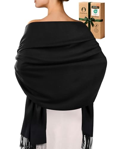 FURTALK Pashmina Shawls and Wraps for Evening Dress...