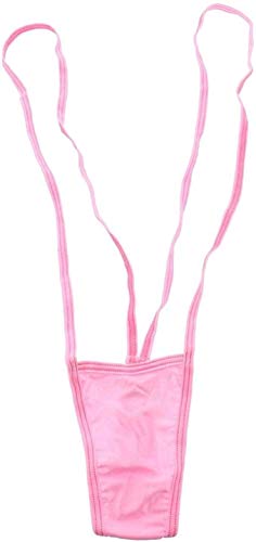 BodyZone Women's Suspender Thong, Neon Yellow, One Size