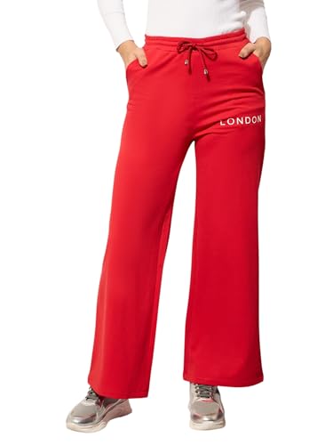 Image of barcino Black Terry New York Print Track Pants