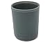 Silicone Sleeve for Mason Jars (Half Pint, Charcoal Gray)