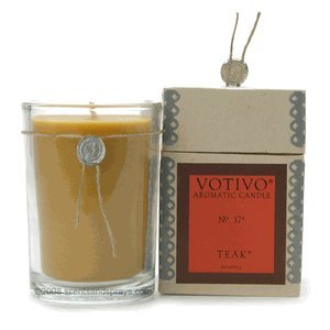 Votivo Candle In Glass 37 Teak 6 8 Oz Votivo Candle In Glass 37 Teak 6 8 Oz