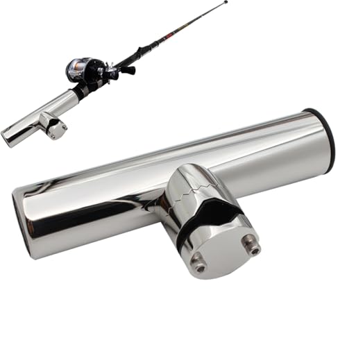 Support de canne en inox pour bateau et kayak avec blocage d'angle