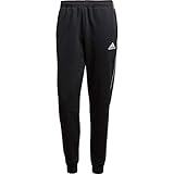 Elastischer Bund mit Lanyard adidas Herren CORE18 SW PNT Sport Trousers, Black/White, 3XL