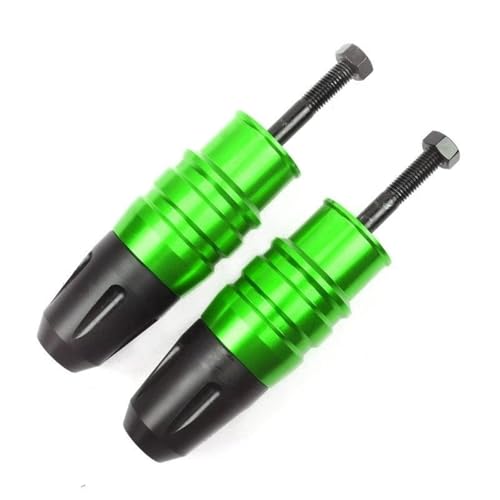 �ɓK�� XADV 750 XADV750 X-ADV750 CB650R CBR650R CB 650R �I�[�g�o�CCNC�t���[���N���b�V���p�b�h�r�C�X���C�_�[�N���b�V���v���e�N�^�[�p �I�[�g�o�C(1 Pair Green)