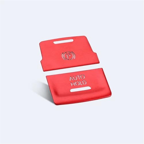 Botón freno mano coche con función Auto Hold y tapa protectora de interruptor para Golf MK7 AT 2