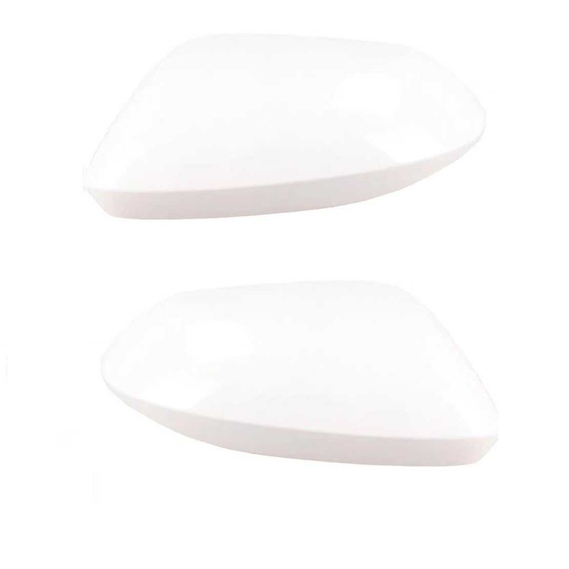 MSMDG Car wing mirror cover,Compatible with,Auto Parts,white